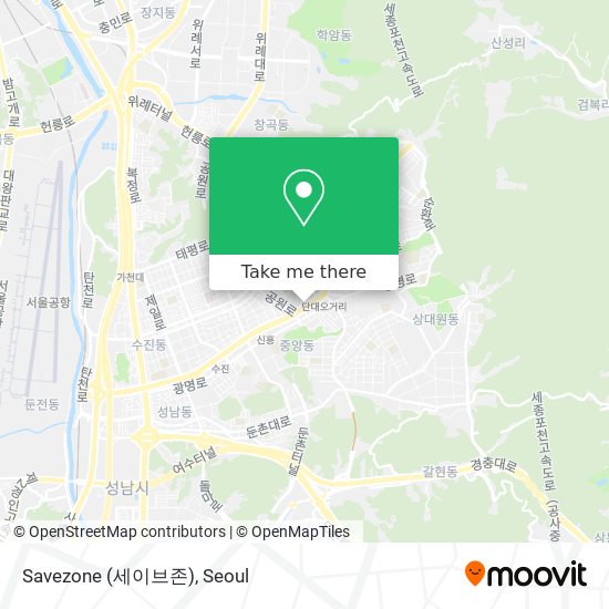Savezone (세이브존) map