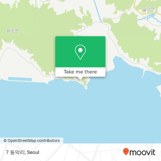 7 동막리 map