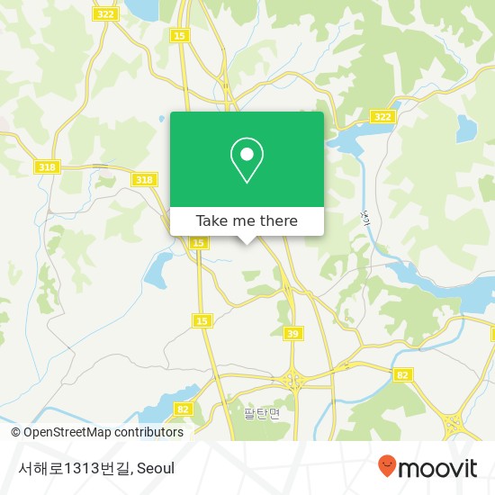 서해로1313번길 map