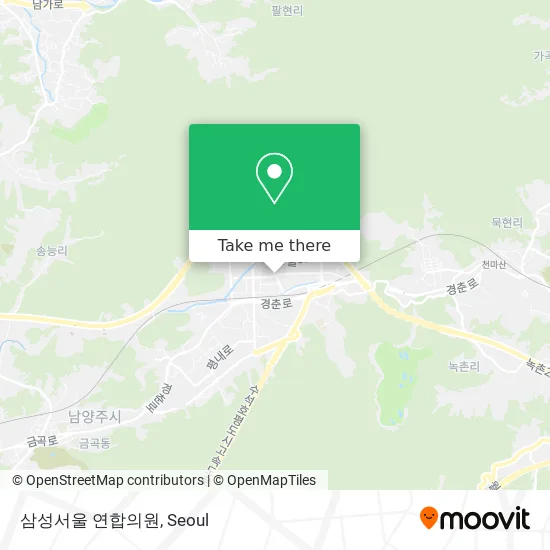 삼성서울 연합의원 map