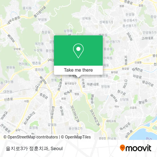 을지로3가 정훈치과 map