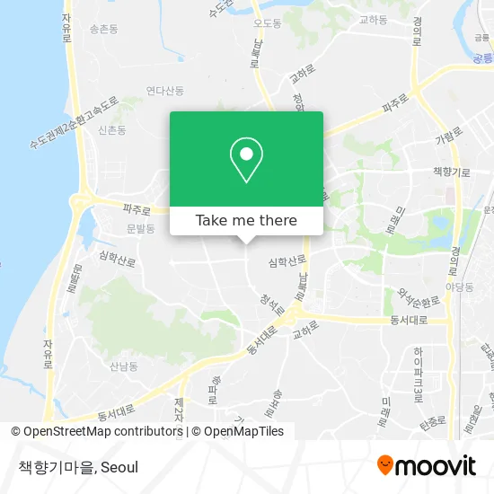 책향기마을 map
