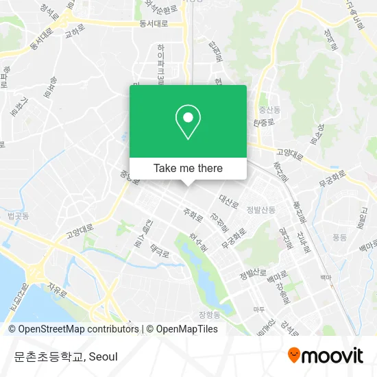 문촌초등학교 map
