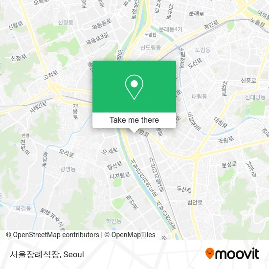 서울장례식장 map