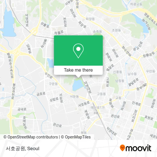 서호공원 map