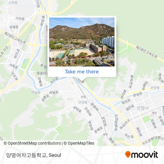 양명여자고등학교 map