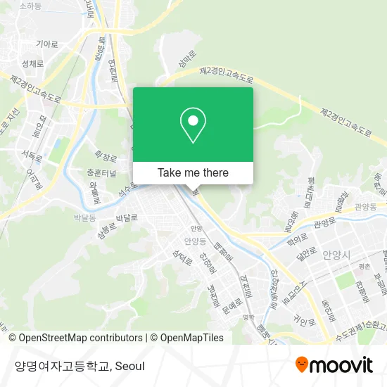 양명여자고등학교 map