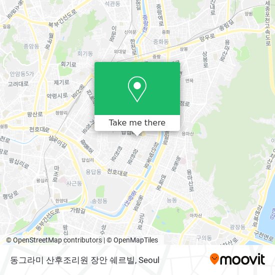 동그라미 산후조리원 장안 쉐르빌 map
