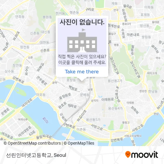 선린인터넷고등학교 map