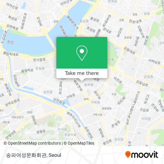 송파여성문화회관 map