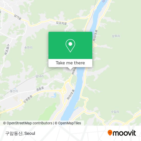 구암동산 map