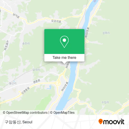 구암동산 map