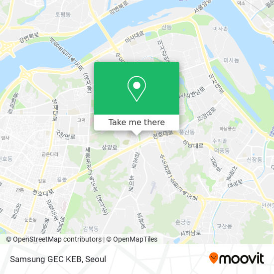 Samsung GEC KEB map