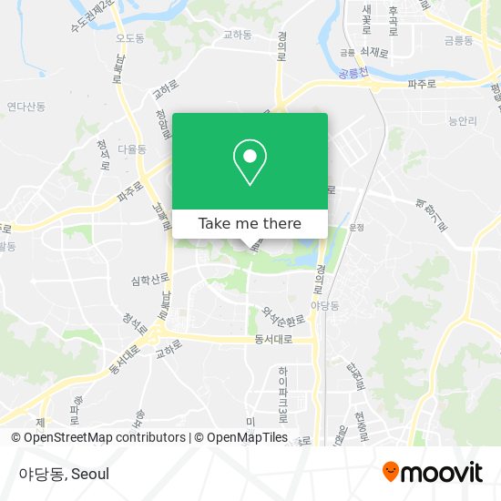 야당동 map