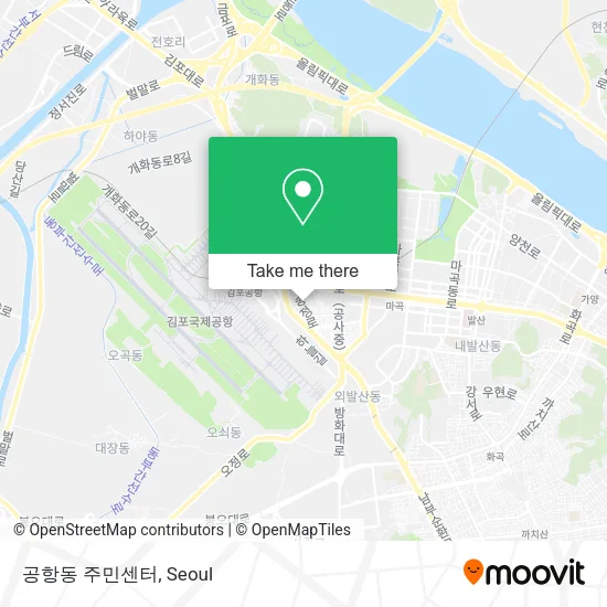 공항동 주민센터 map