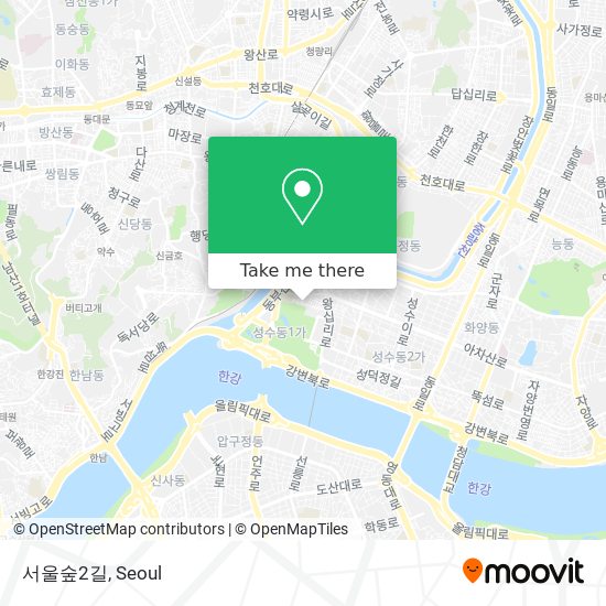 서울숲2길 map