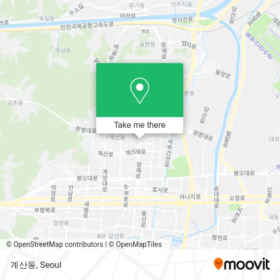 계산동 map