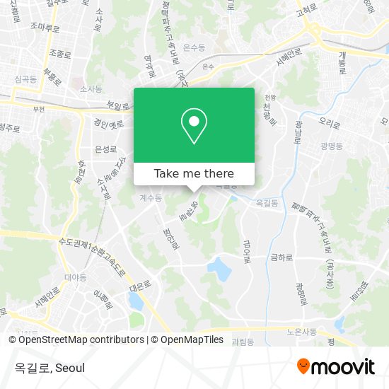 옥길로 map
