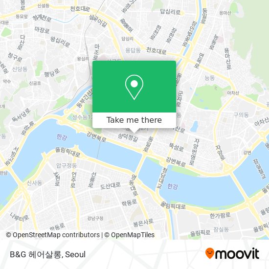 B&G 헤어살롱 map