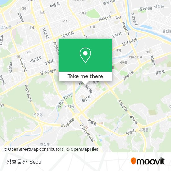 삼호물산 map