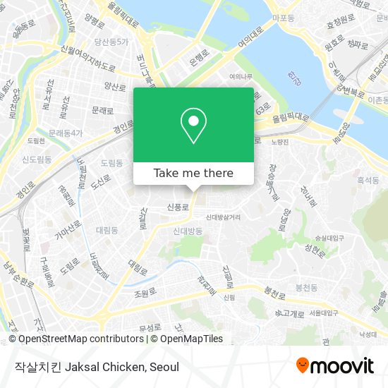 작살치킨 Jaksal Chicken map