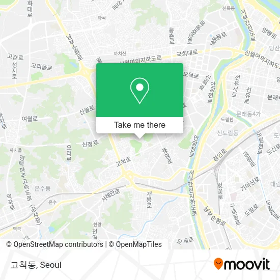 고척동 map