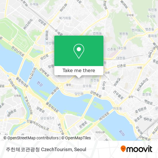 주한체코관광청 CzechTourism map