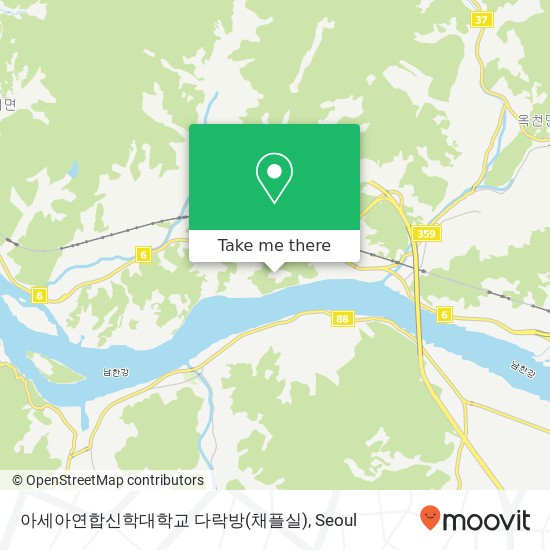 아세아연합신학대학교 다락방(채플실) map