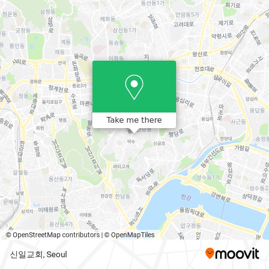 신일교회 map