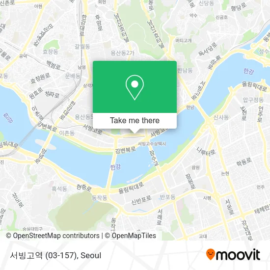 서빙고역 (03-157) map