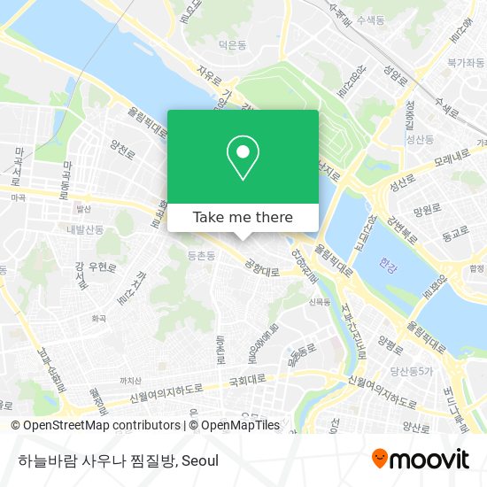 하늘바람 사우나 찜질방 map