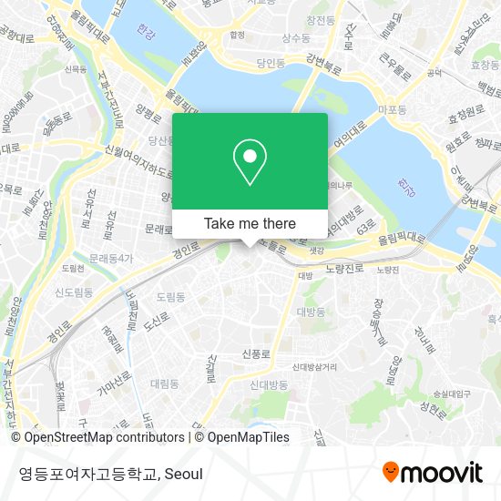 영등포여자고등학교 map