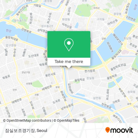 잠실보조경기장 map
