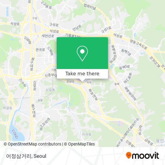 어정삼거리 map