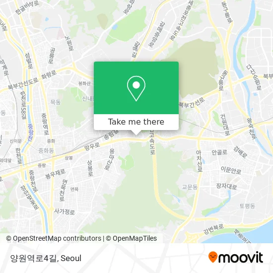 양원역로4길 map