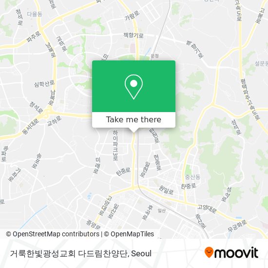 거룩한빛광성교회 다드림찬양단 map