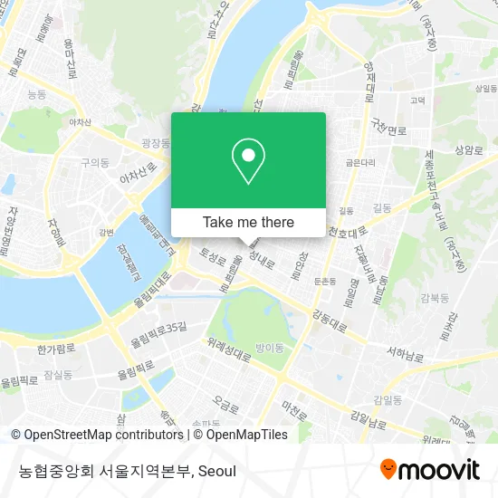 농협중앙회 서울지역본부 map