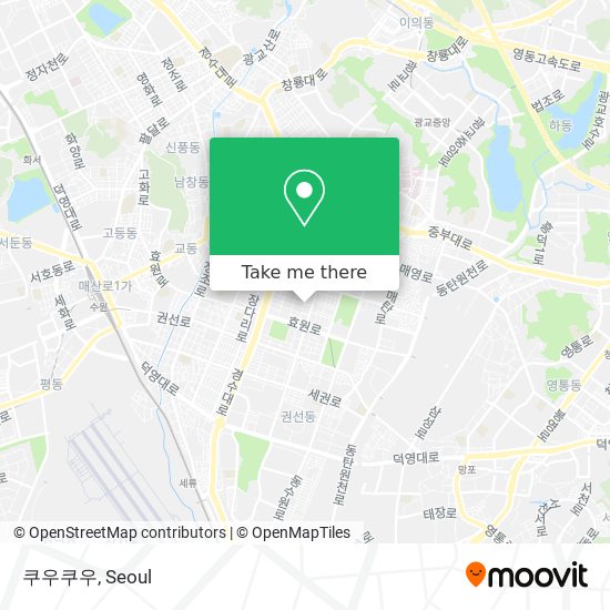 쿠우쿠우 map