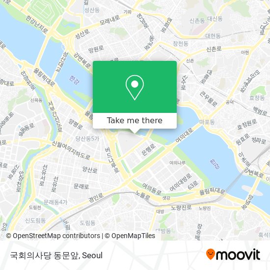 국회의사당 동문앞 map