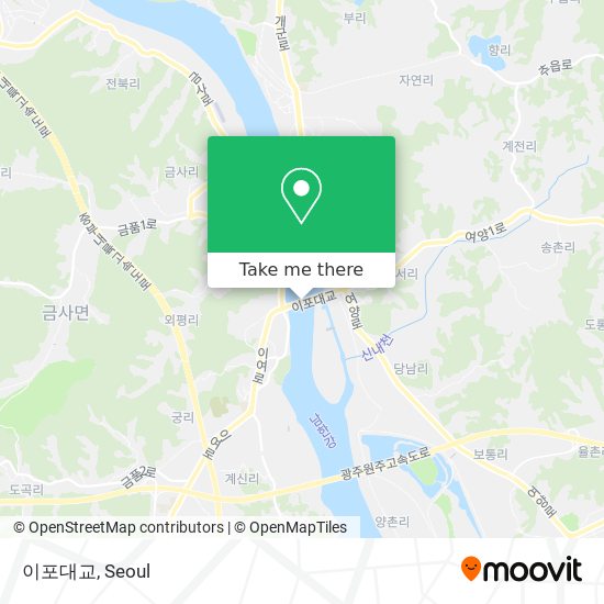 이포대교 map