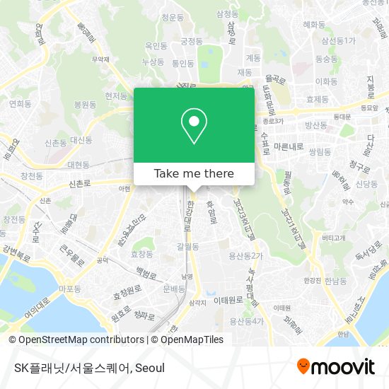 SK플래닛/서울스퀘어 map