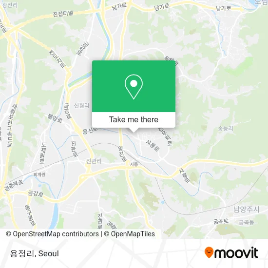 용정리 map