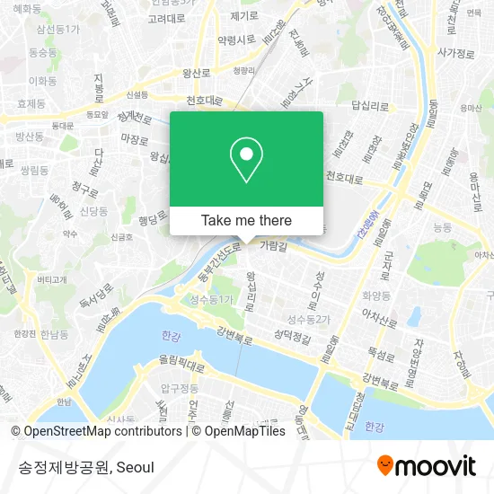 송정제방공원 map