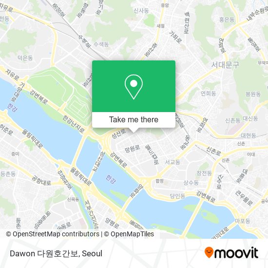 Dawon 다원호간보 map
