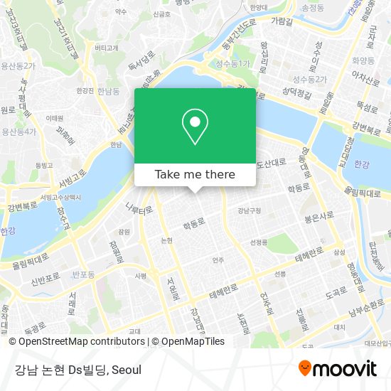 강남 논현 Ds빌딩 map