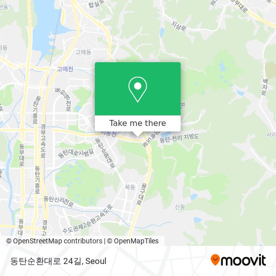 동탄순환대로 24길 map