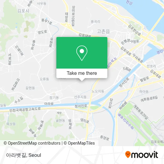 아라뱃길 map