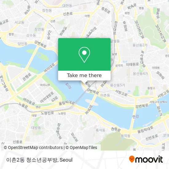 이촌2동 청소년공부방 map