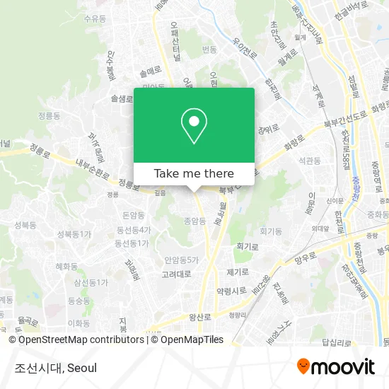 조선시대 map