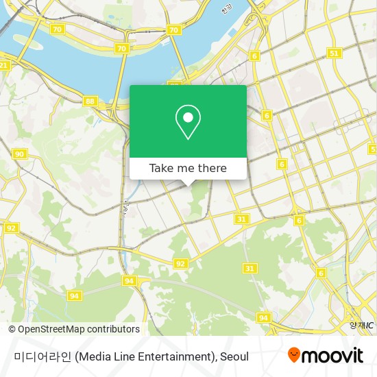 미디어라인 (Media Line Entertainment) map